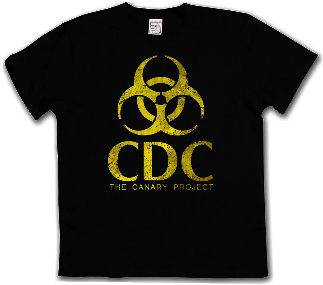The Canary Project T-Shirt-Cdc Biohazard Logo Vampire Tv The Strain T-Shirt