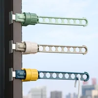 Window Frame Clothes Hanger Portable Hanging Drying Rack Indoor Window Drying Rack Home Hanging Rack for Clothes 1