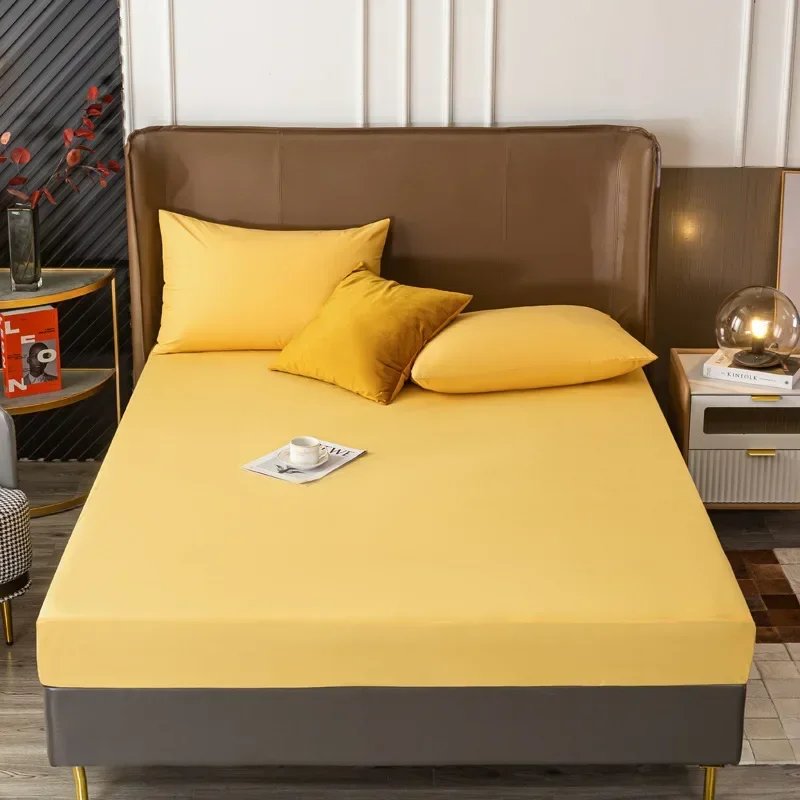 

Fitted sheet, matted, waterproof, antibacterial, mite resistant, breathable, and dustproof bedspread