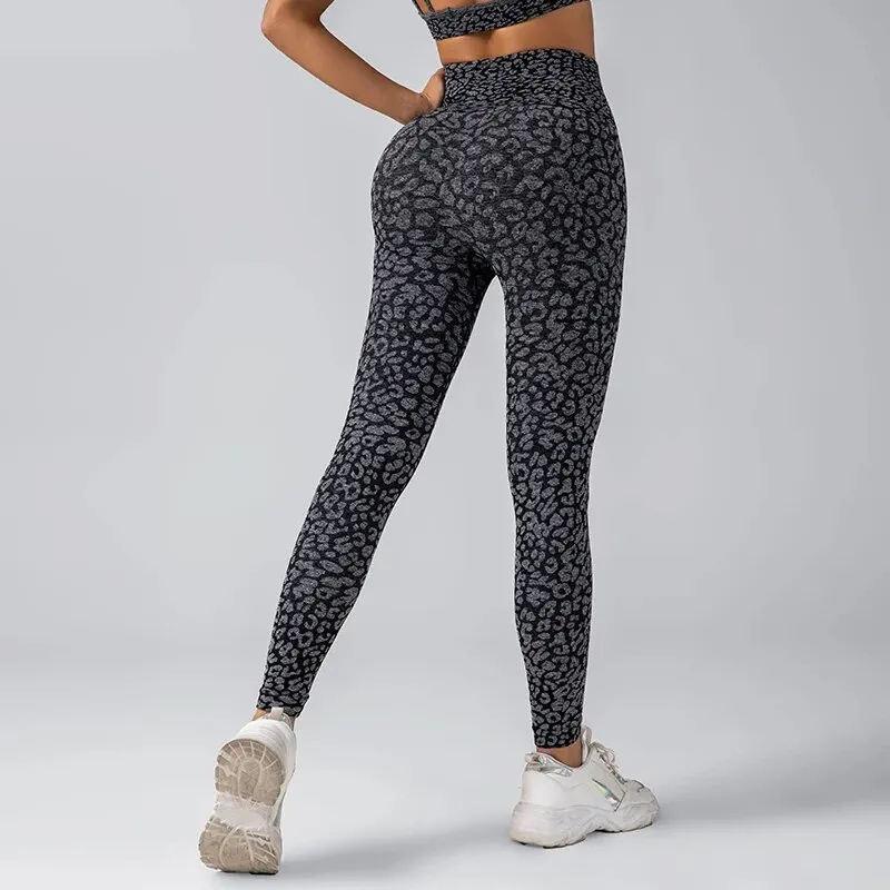 Yoga Pants Sports Pants Sports Leggings Women Seamless Hip Lifting High Waist High Elasticity