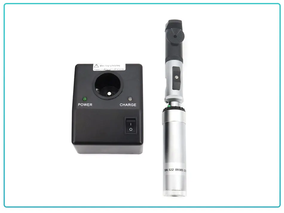 YZ-24B Desktop Rechargeable Stripe Retinoscopy with Charger Retinoscopy Diagnostic Set Tools