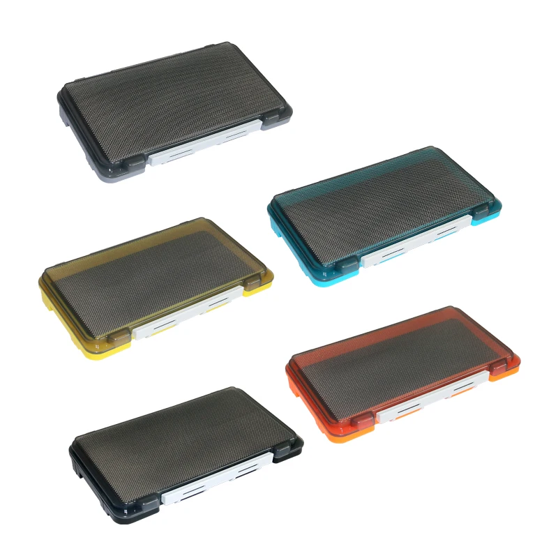Plastic Fishing Box Portable Sponge Pad Fly Lures Container Jig Head Hook Storage Organizer Spinner Spoon Bait Carp Accessories