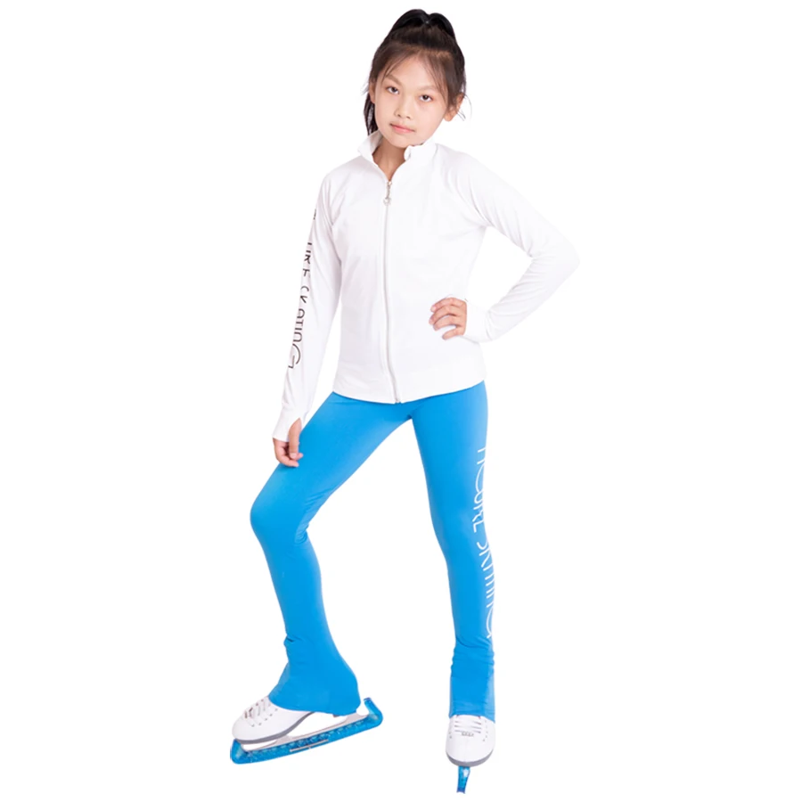 Traje De Patinaje Sobre Hielo Para Y Mujer, Chaqueta, Pantalones, Mallas, Ropa De Entrenamiento, Top De Baile | pamso.pl