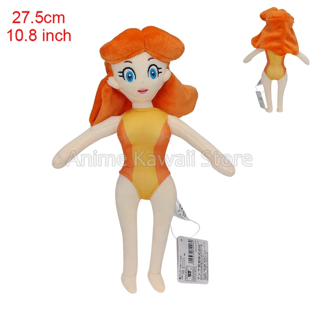 HUAWELL Mario All Star Collection Peach Daisy Roslina Princes - Muñeca de peluche de peluche regalo para Navidad, Año Nuevo, cumpleaños (6.7 pulgadas) (paquete de 3