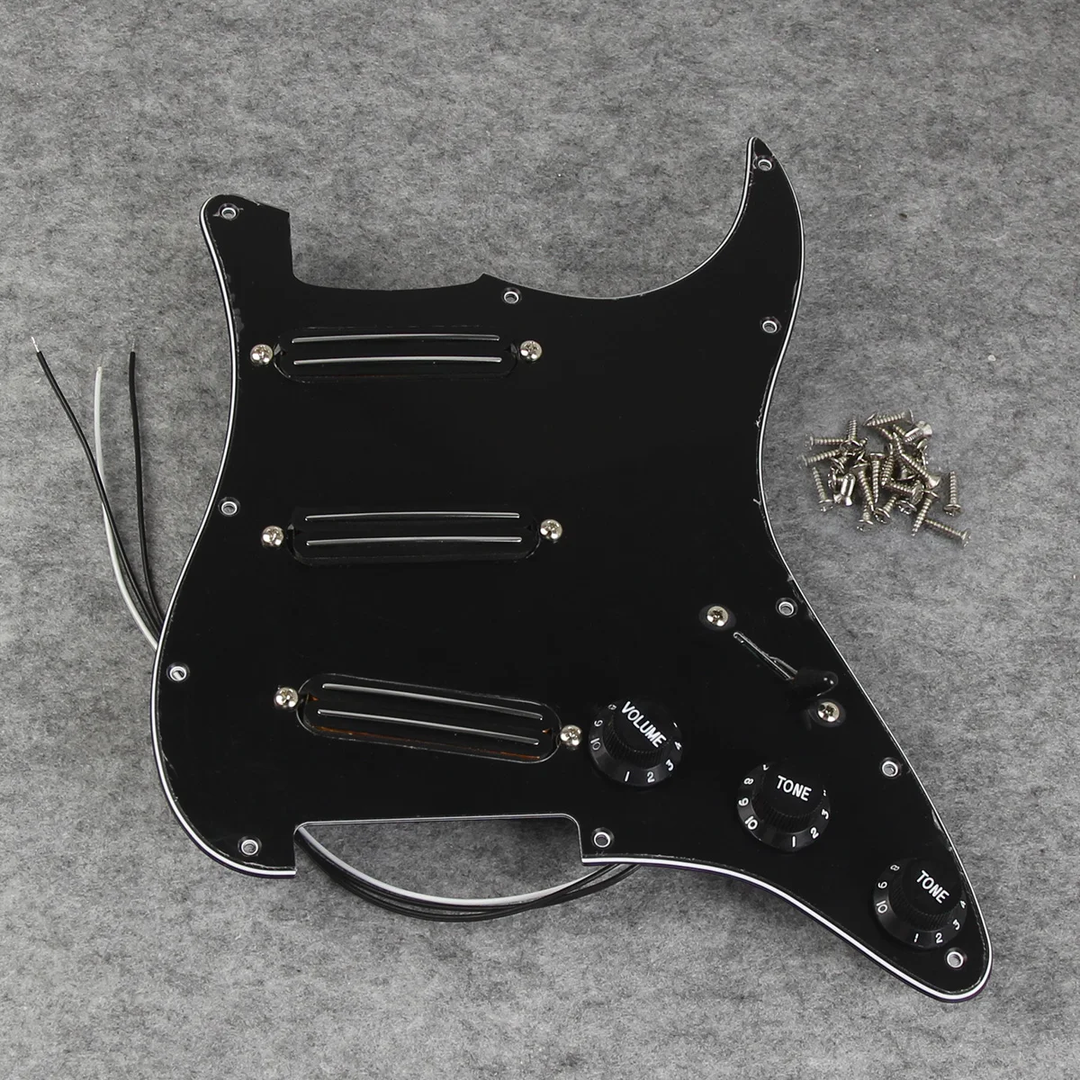 

FLEOR Ceramic Hot Rails-Hot Rails-Hot Rails Pickups Prewired Guitar Pickguard SSS for ST Guitar Parts