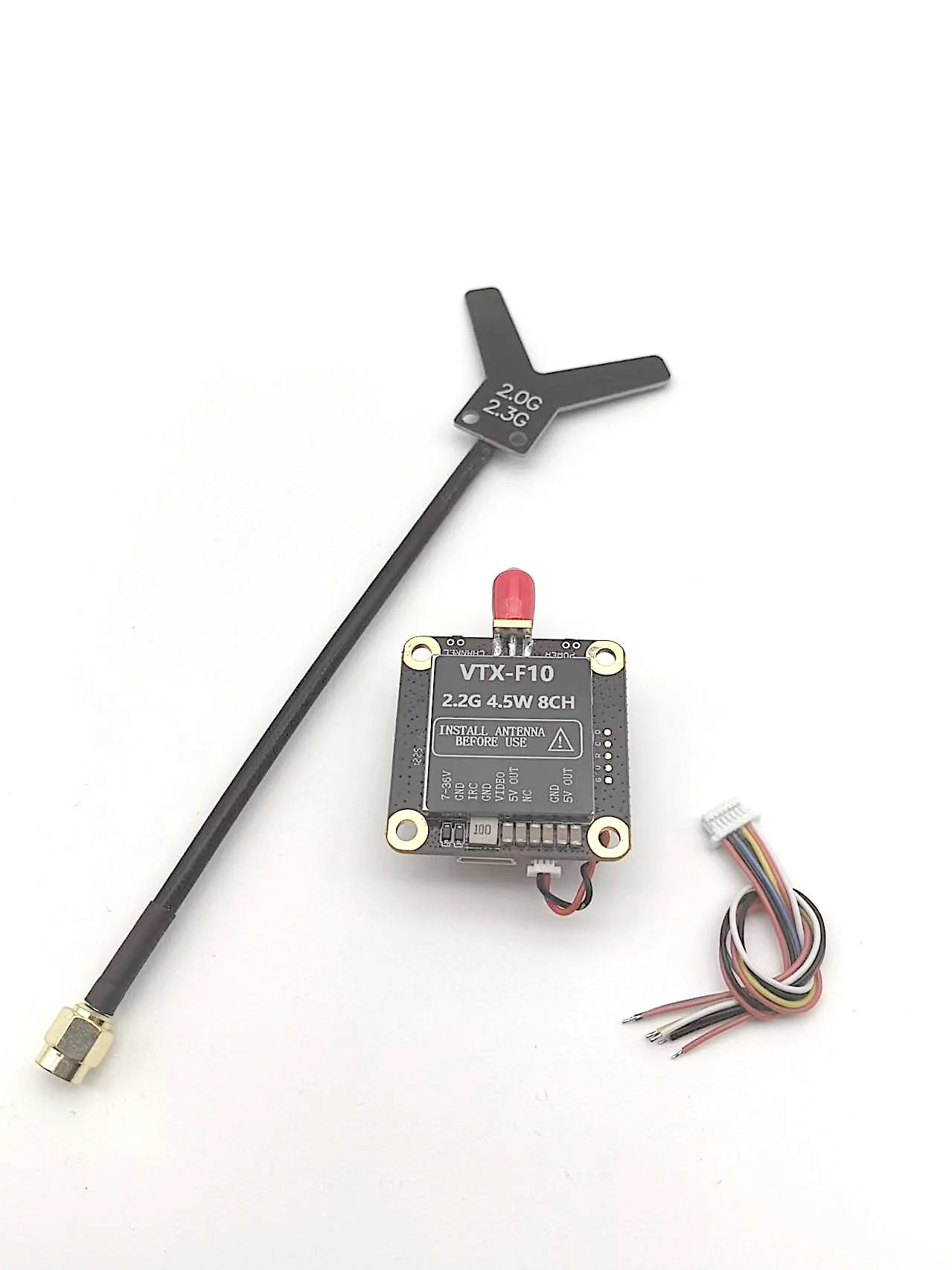 VTX VRX 2G2 & VTX-F10 4.5W Émetteur Récepteur Vidéo FPV
