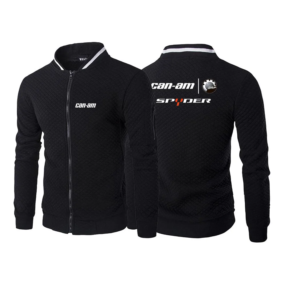 New Can Am Team Spyder Motorcycles Printed Men Zipper Jacket Collare Con Cerniera Di Alta Qualità Street Windbreaker Man Sportswear Top