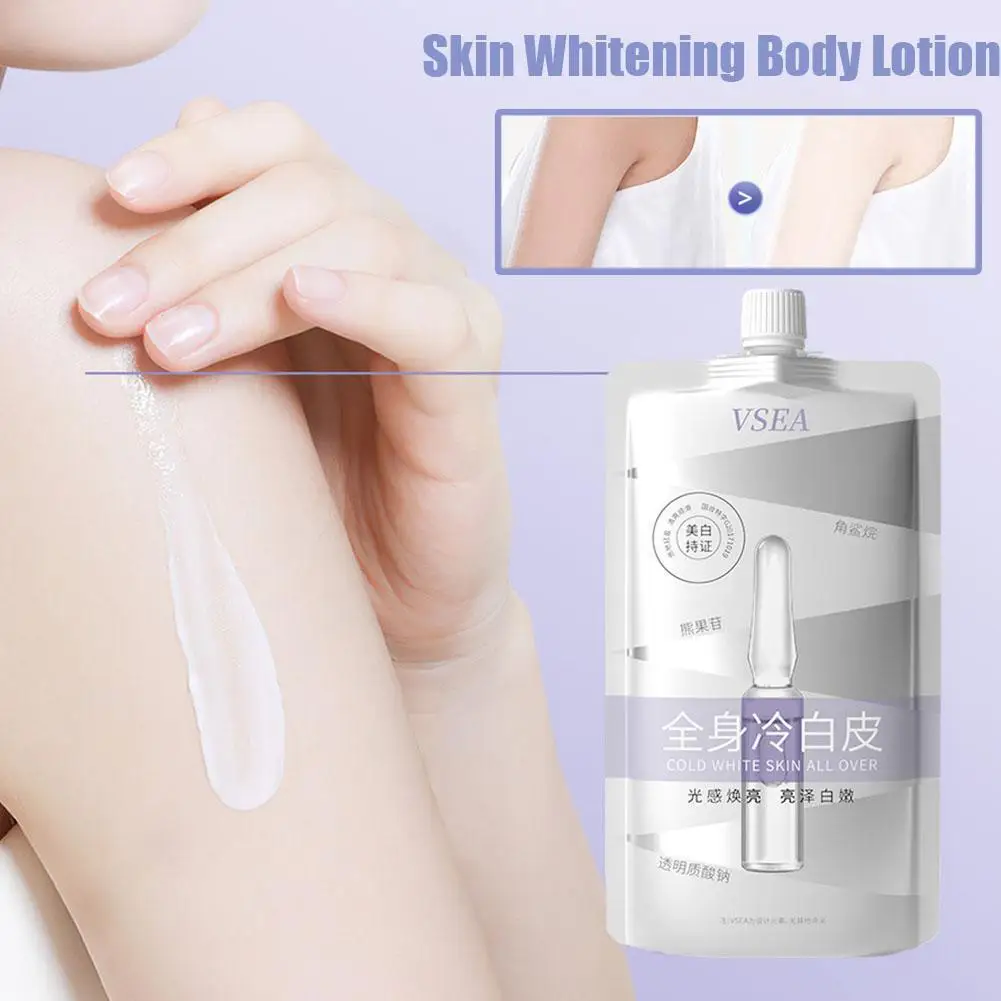 

200g Moisturize Whitening Body Silky Smooth Lotion Private Cream Skin Brightening Improve Remove Care Dark Health Skin Beau D8R4