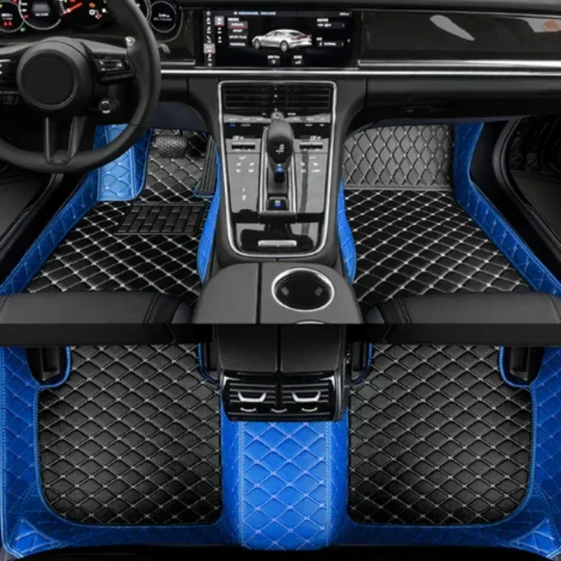 Black blue 5 seats
