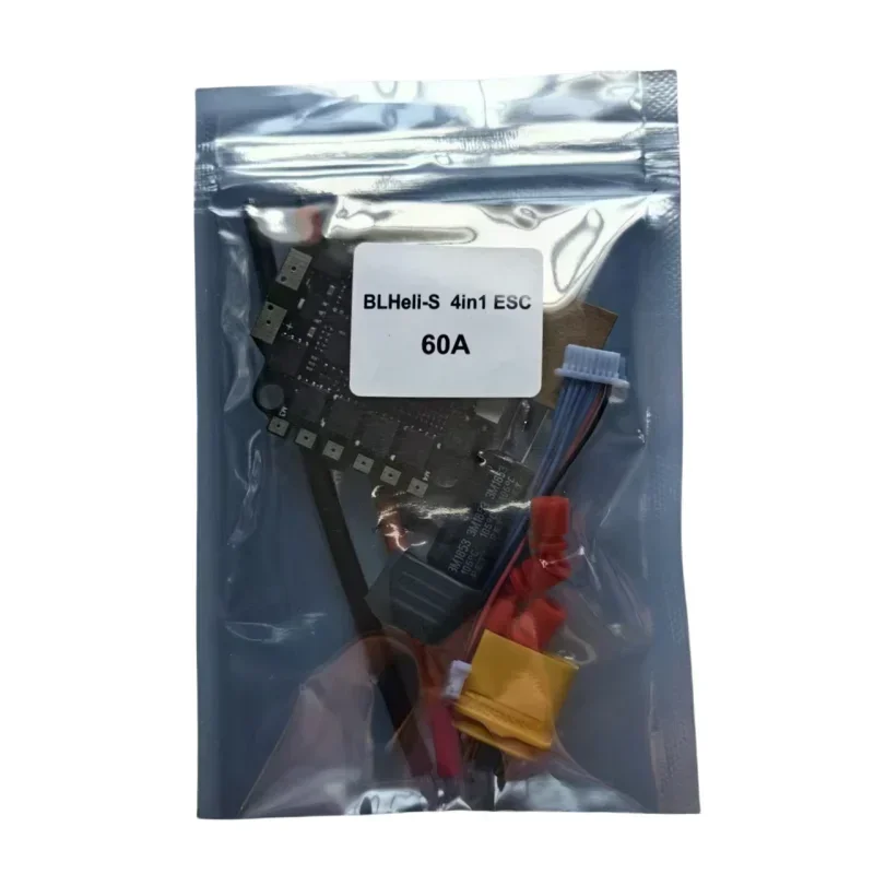 ESC 4-en-1 45A 60A BLHeli_S DSHOT600 2-6S pour Drone FPV