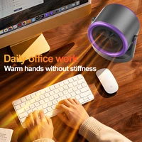 Настольный обогреватель для общежития, мини-быстрый нагрев, бесшумный, энергоэффективный, бытовой, вентилятор горячего воздуха, обогреватель для комнаты для офиса ﻿ — изображение 5