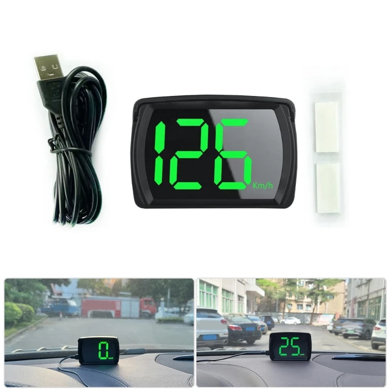 X6HF ڵ ӵ HUD   ÷ LED ÷ ӵ KMH/MPH   ӵ  USB 