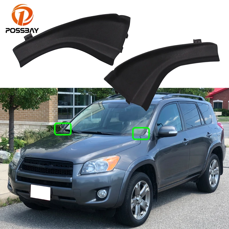 Car Windshield Wiper Cowl Extension Trim Fender Cover For Toyota Rav4