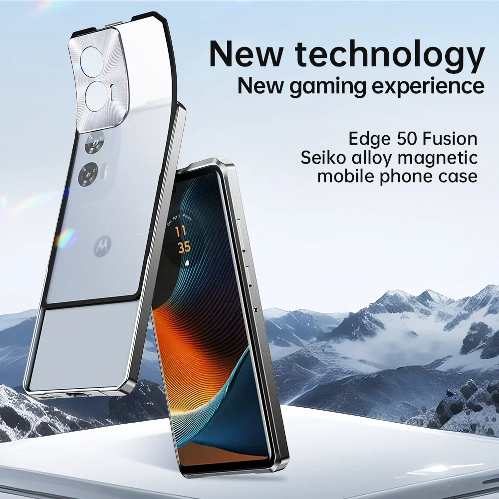 Luxury Matte Metal Case with Enhanced Protection - Sleek Frame and Durable Back Cover
