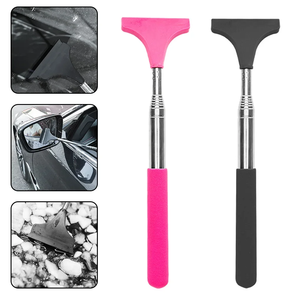 

Rearview Mirror Car Side Mirror Squeegee Clear Rearview Mirror Multiple Replacement Heads Rainy Or Foggy Conditions