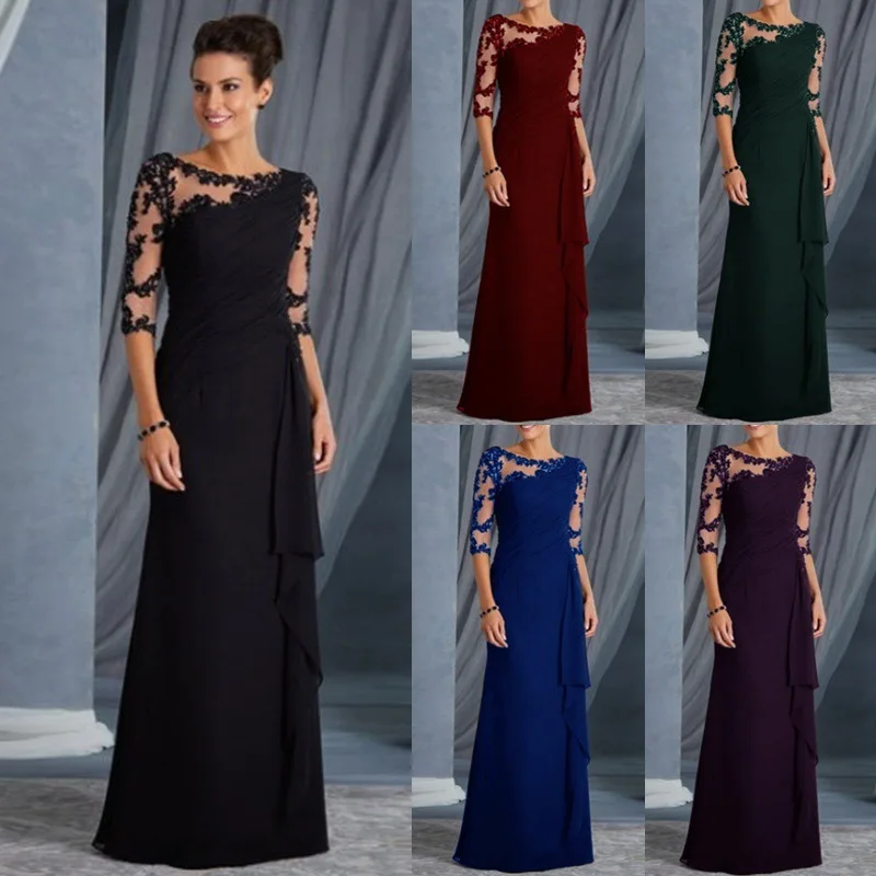 

Women Dress 2022 Sexy V-Neck Perspective Dress Wedding Guest Dress