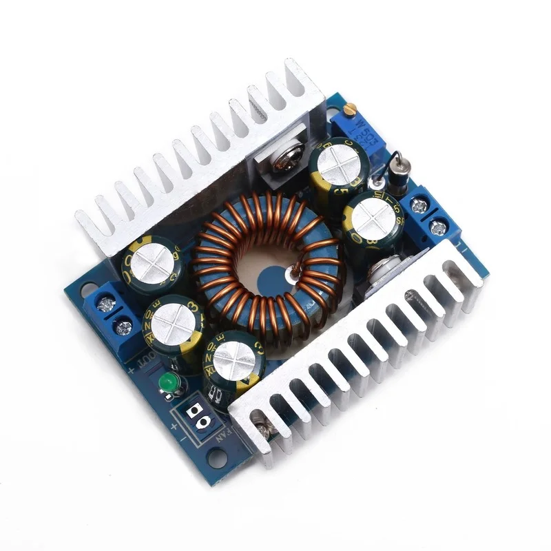 

DC 5-30V To 1.25-30V 8A Automatic Step UP/Down Converter Boost/Buck Voltage Regulator Module Charger Power Converter DIY KIT