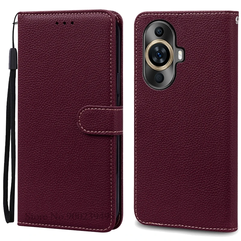 Premium Soft TPU Silicone Wallet Flip Phone Case - Nova 12S Collection