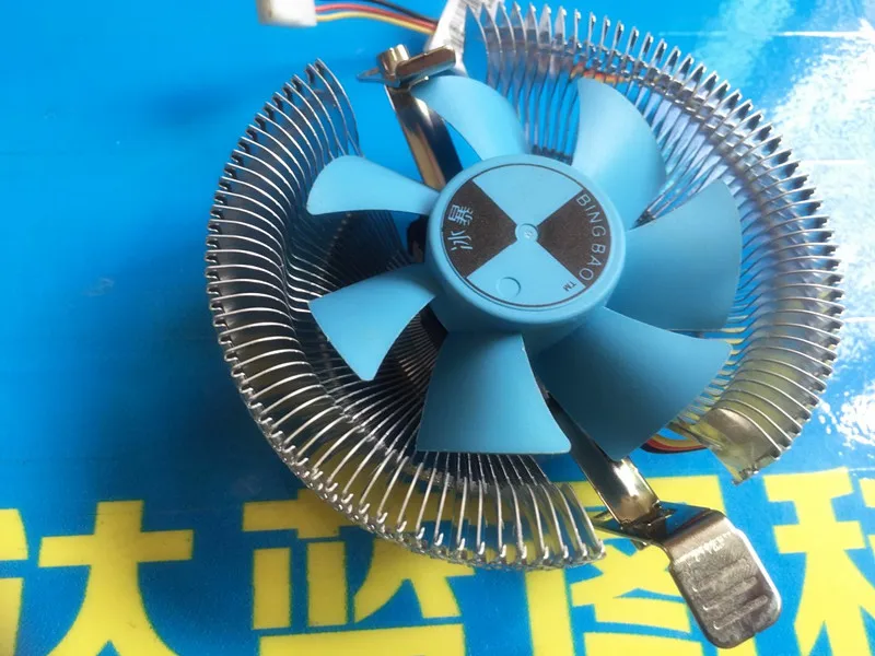 Mute Ice Storm CPU Radiator 1155 775amd CPU Fan Desktop Computer Fan Intel