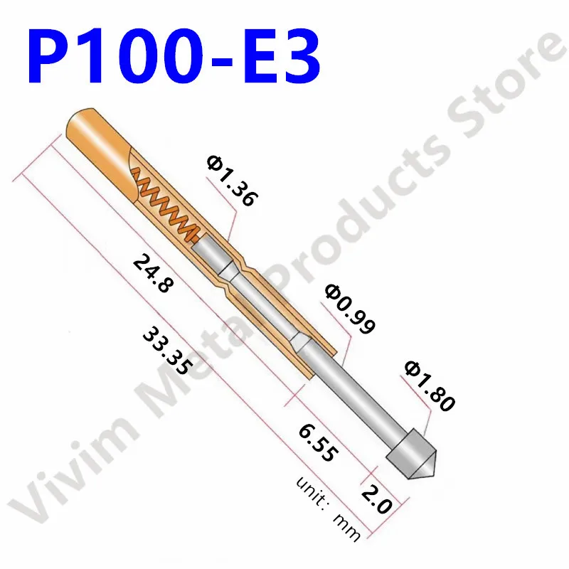 20pcs Pogo Pin Holder, Test Pin Socket, Receptacle