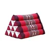 Handmade Thai Triangle Cushion 50x30x30cm Comfortable Backrest for TV or Reading Incline Pillow for Relaxing Indoor or Outdoor 1