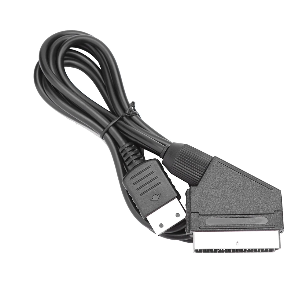 RGB Scart 케이블 교체 게임 SEGA Dreamcast DC용 연결 케이블 이미지 선명도 개선 교체