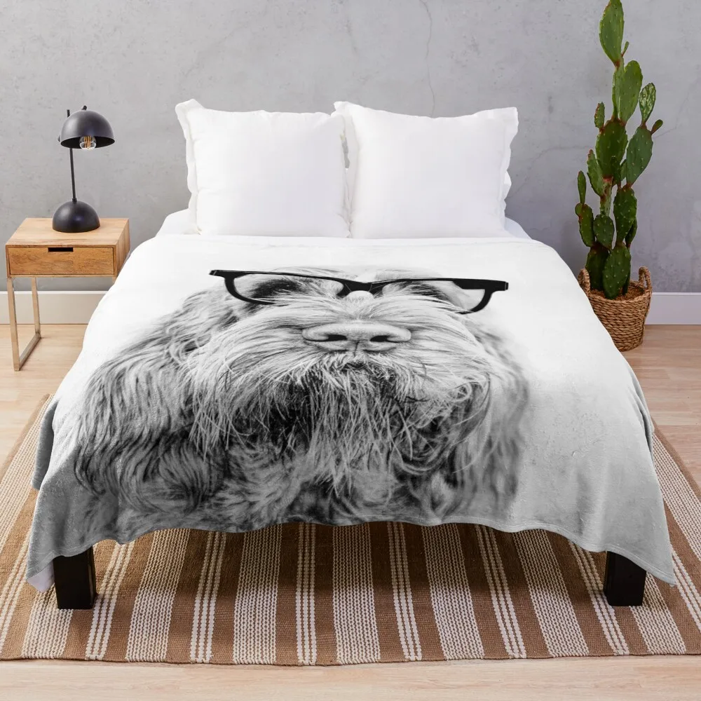

Intelligent friend Spinone Throw Blanket Decoratives Furrys Blankets