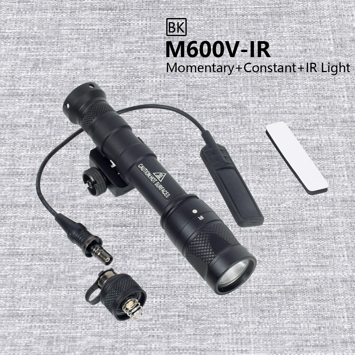 Tactische Trefzekere M300 M600 Upgrade M 300V Ir M 600V Ir Infrarood Led Scout Licht Zaklamp Jacht Rail Mount Wapen Licht