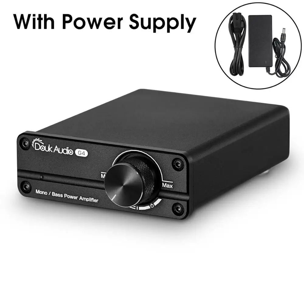 Douk Audio G4 Mini Subwoofer/Full-Frequency Mono Channel Digital Amplifier HiFi Audio 100W Power Amp turntable amplifier Audio Amplifier Boards