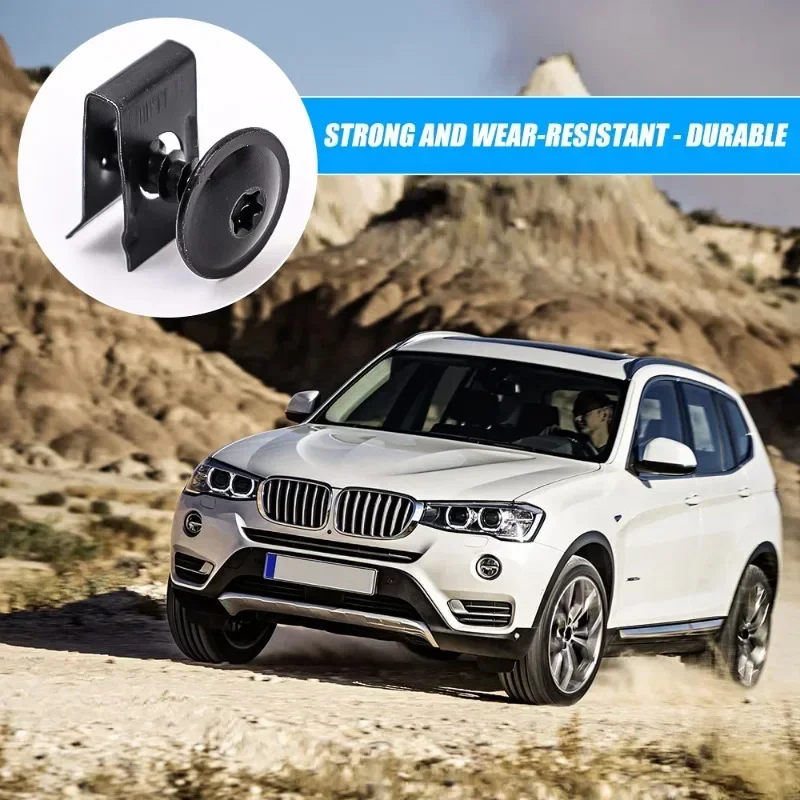 Auto Fasteners Self-tapping Screw Car Metal U-shaped Spacers Kit Auto Motorcycle Modification Accessories