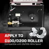 MIG175 175A MIG Welder with Aluminum Spool Gun - Advanced Auto MIG Synergistic Setting, Voltage Fine Tuning,Brown, 240V 6