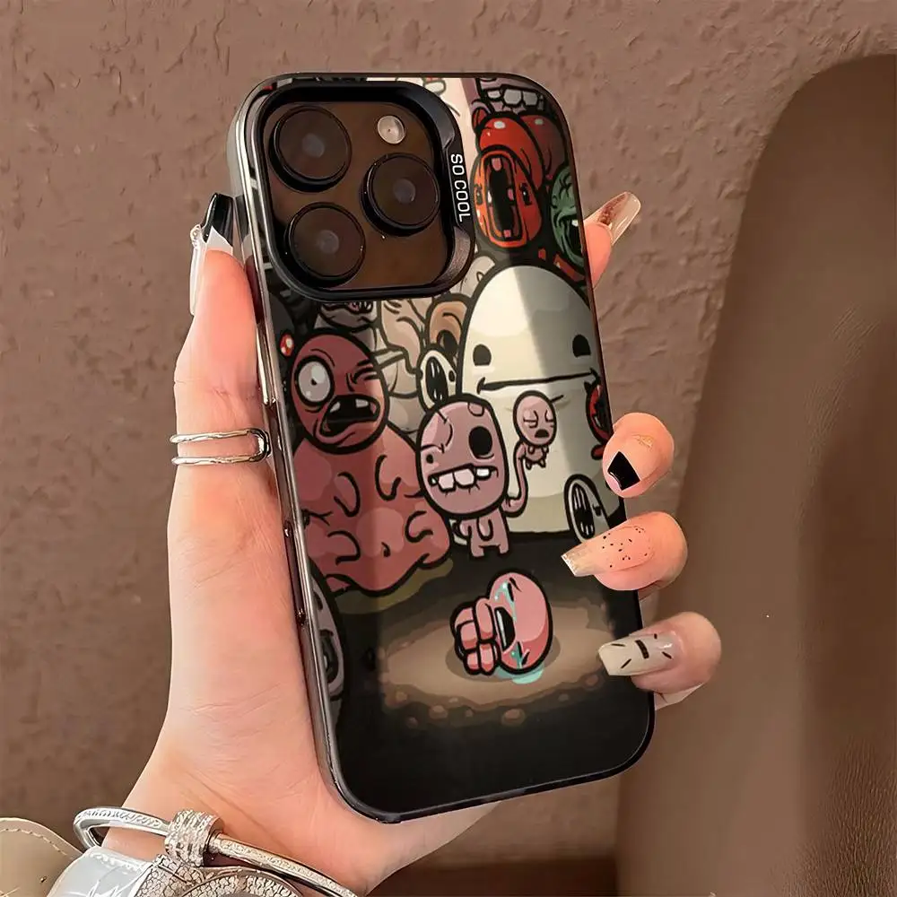 Game-Inspired Phone Case with Colorful Hard Cover Design