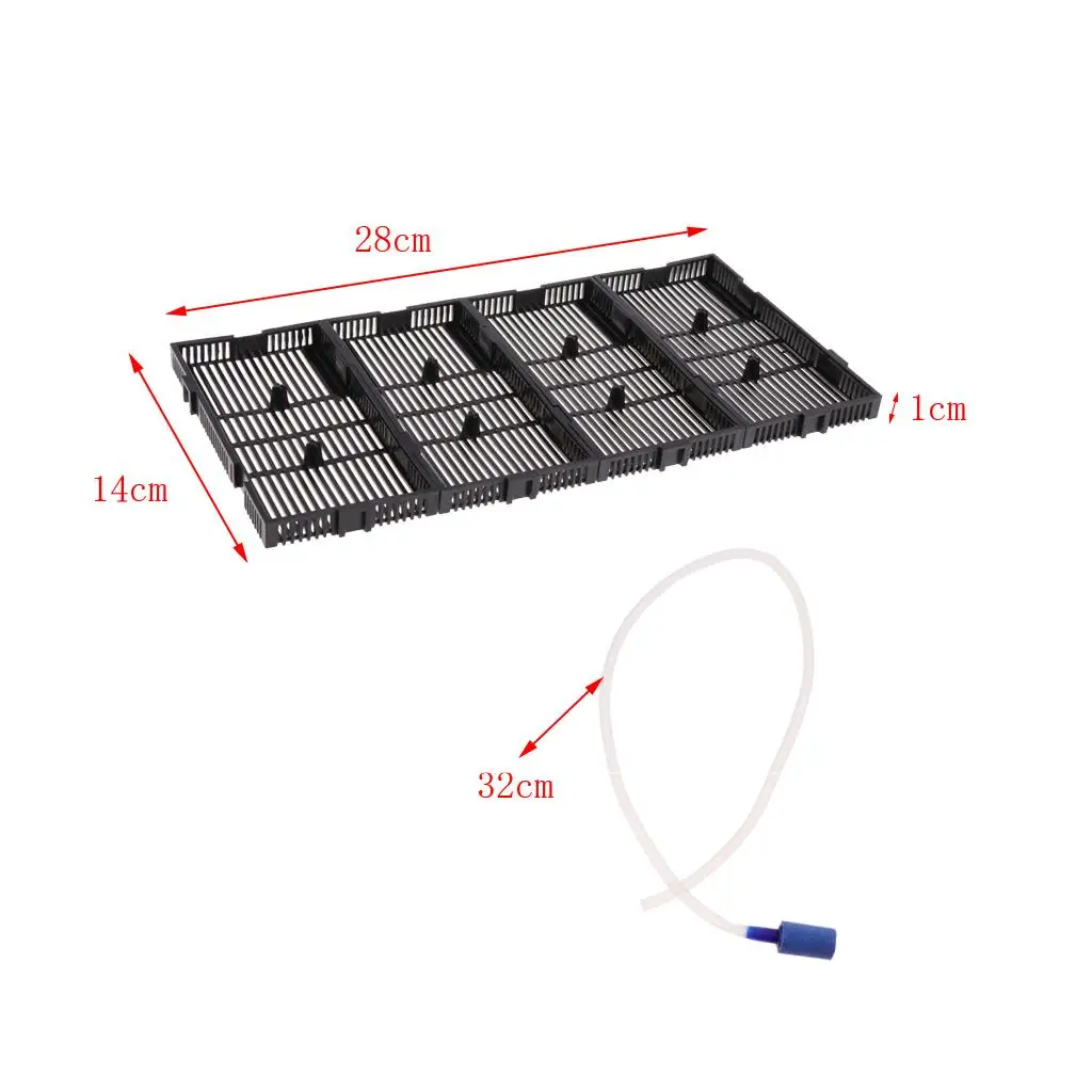 Aquarium Fish Tank Undergravel Filtration Filtration Tray Filter