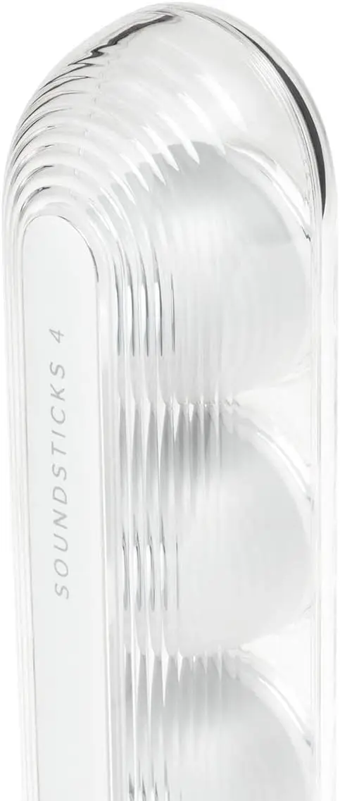 n HK SoundSticks 4-2.1 Bluetooth Speaker System with Deep Bass and Inspiring Industrial Design (White)