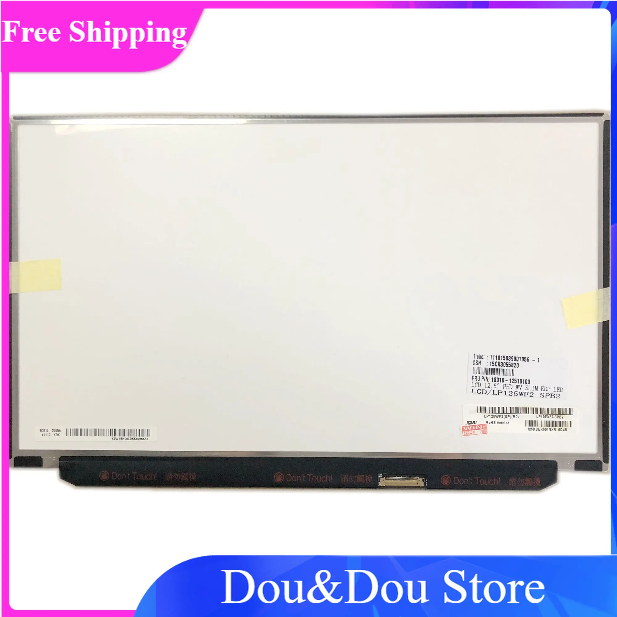 

LP125WF2 SPB2 подходит для LP125WF2(SP)(B2) LP125WF2 SPB1 LP125WF2(SP)(B1) FHD 1920X1080 30-контактный EDP для ноутбука Lenovo X240, ЖК-экран