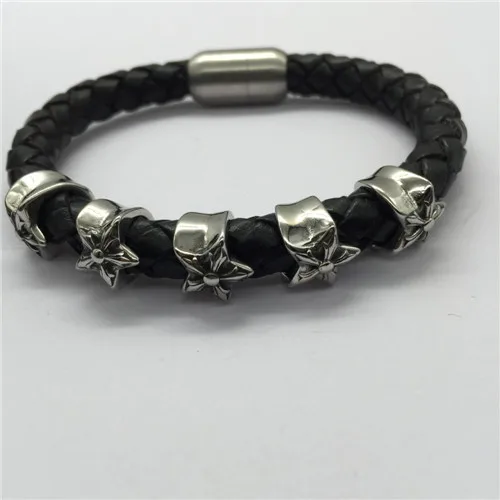 

30pcs/lot 4.23usd/pc YQ-ZZ-13 Stainless Steel Metal Casting Bracelets