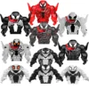 Disney Building Blocks Mini Model Figures Big Goblin Spiderman Iron Man Venom Captain Hawk Deadpool Technic Armor City Gift Toys 1
