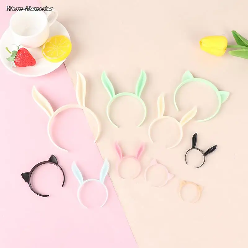 

1PC Doll Rabbit Cat Shaped Headband DIY Parts for Doll Accessory Hot Sale