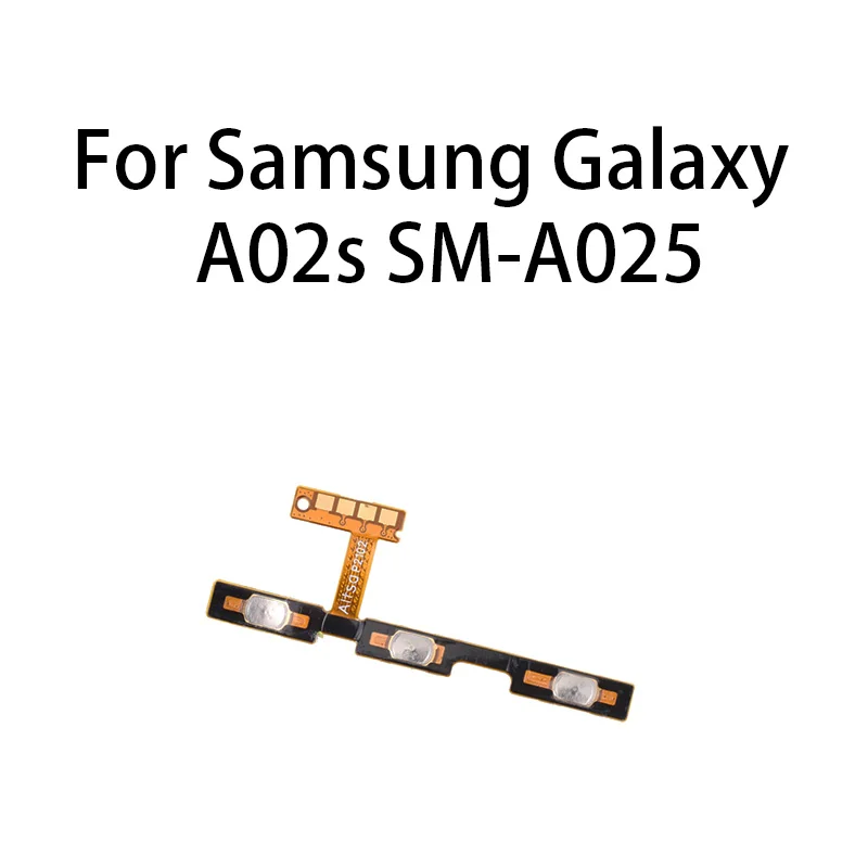 

Power ON OFF Mute Switch Control Key Volume Button Flex Cable For Samsung Galaxy A02s SM-A025