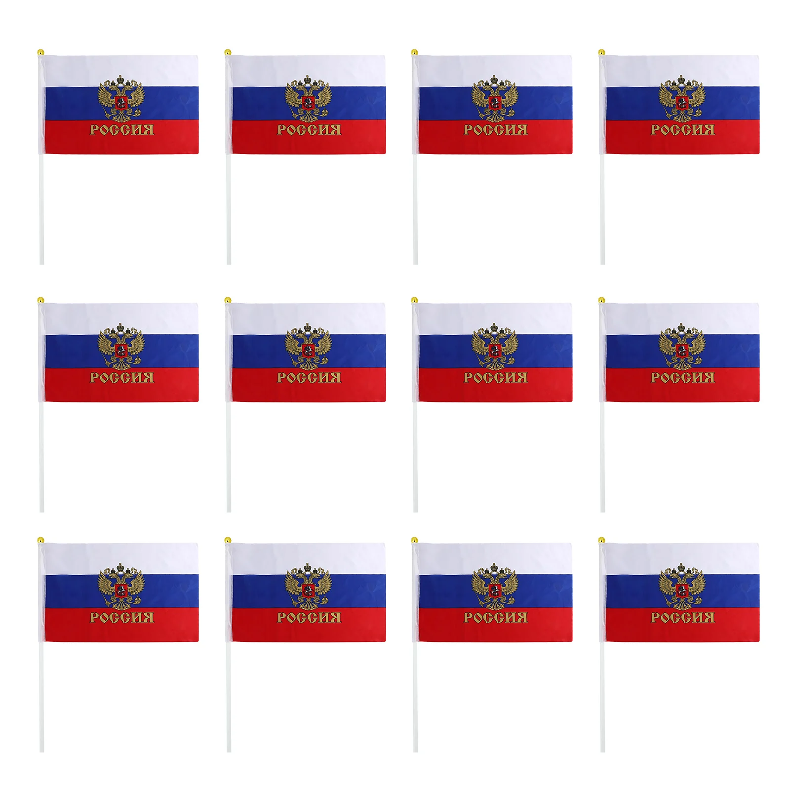 Russia Waved Flag Icon, Waved Flags Iconpack