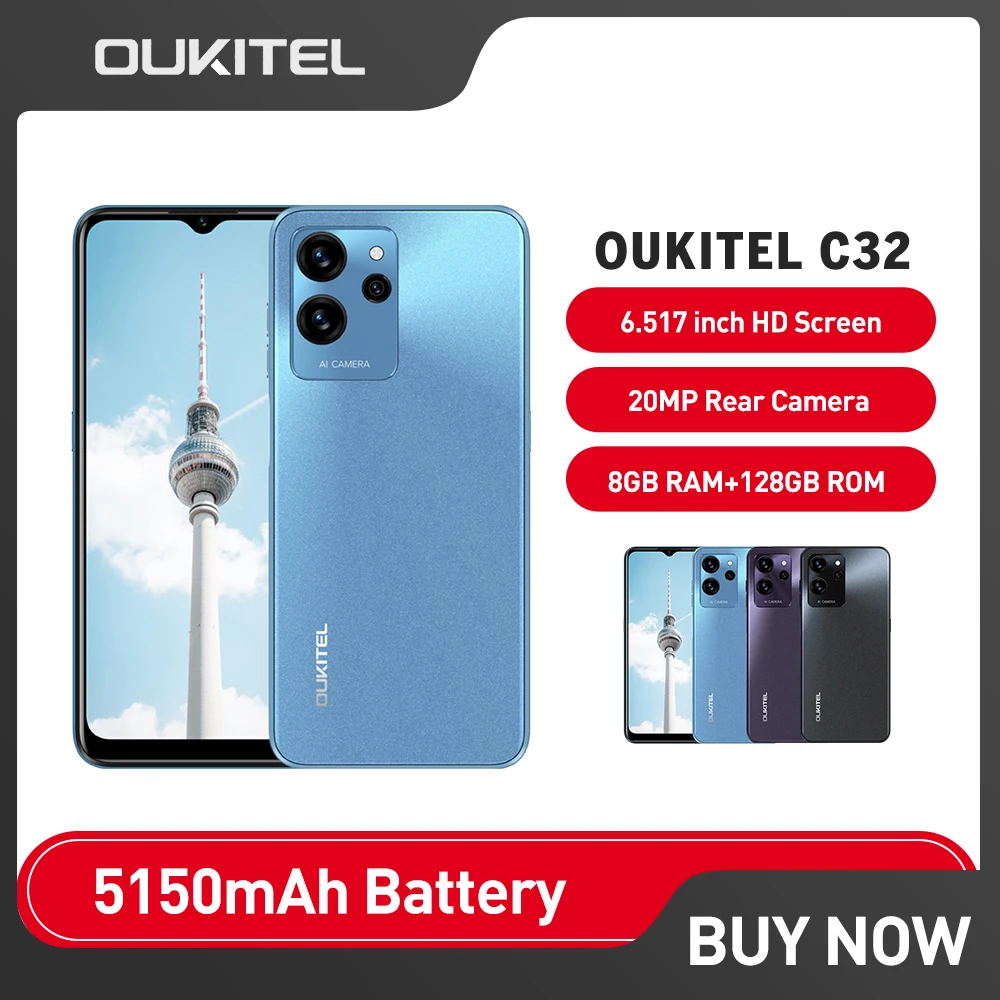 OUKITEL C32, Unboxing Global Version