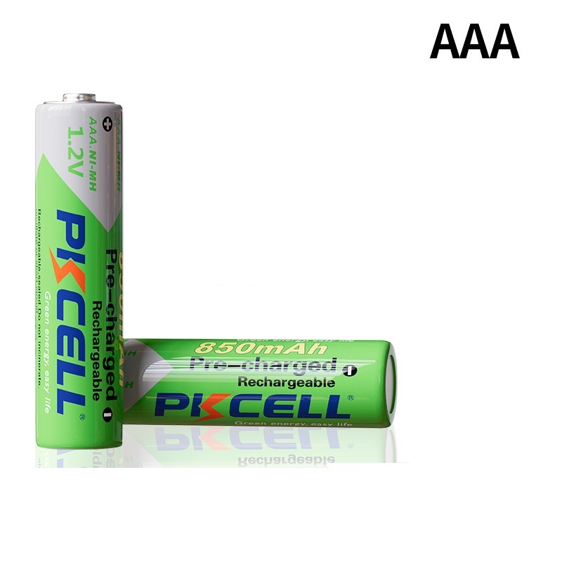 4/8/12Pcs 850mAh AAA Battery 3A 1.2V Ni-MH AAA Rechargeable Battery Batteries low self discharging aaa Batteries