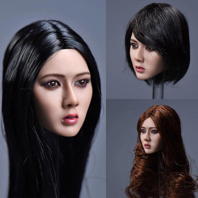 1 6 Head Female Sculpt | 1 6 Figure Female Head | 1 6 Scale Head Female ...