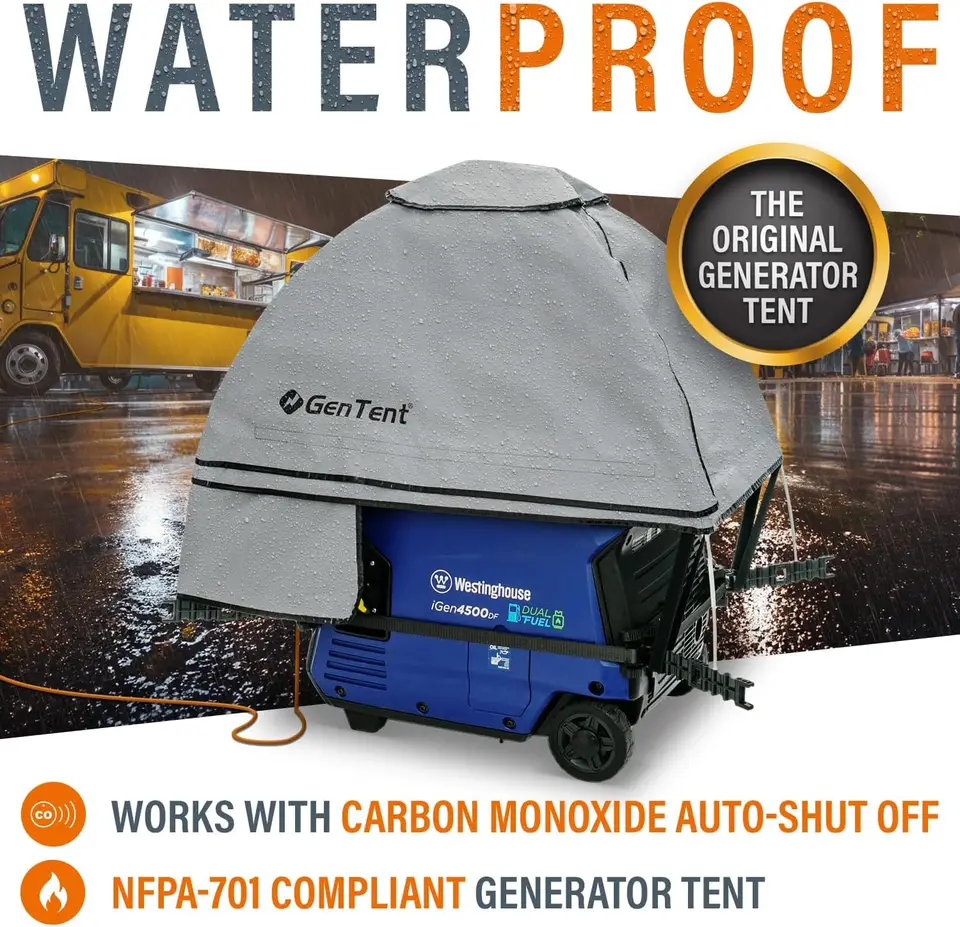 Waterproof Generator Running Cover for Inverter Generators