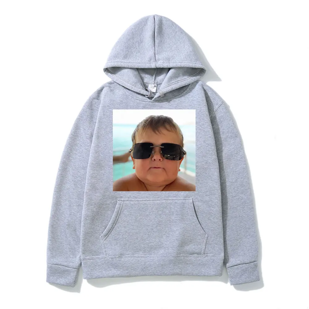 Hasbulla Fighting Meme Hoodie Mini Khabib Blogger Print Hooded Sweatshirts Men Women Casual Fashion Oversized Hoodies Streetwear