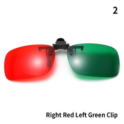 Multicolor 3D Anaglyph Movie Glasses with Black Frame (2)