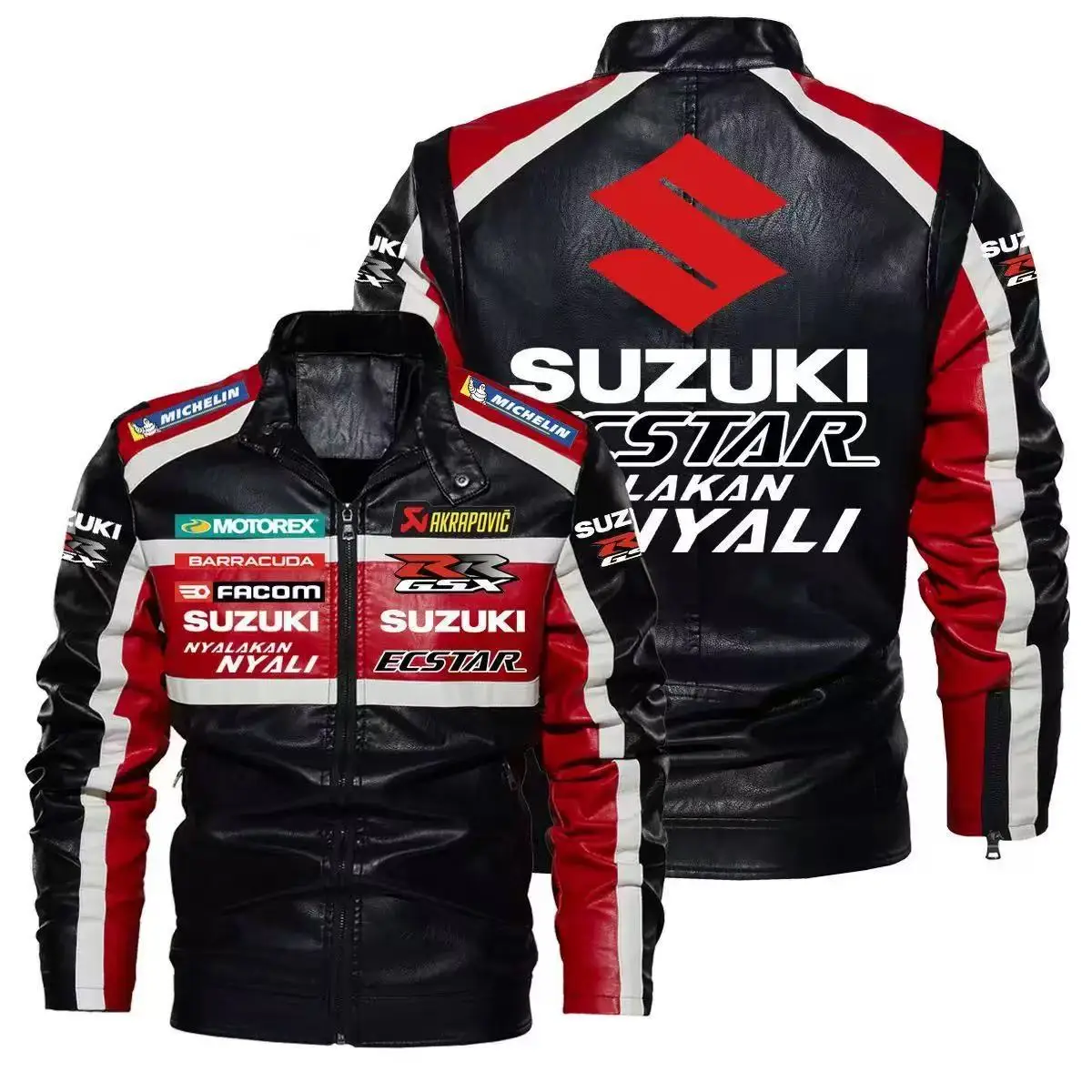 Suzuki Jacket Detail Close-up