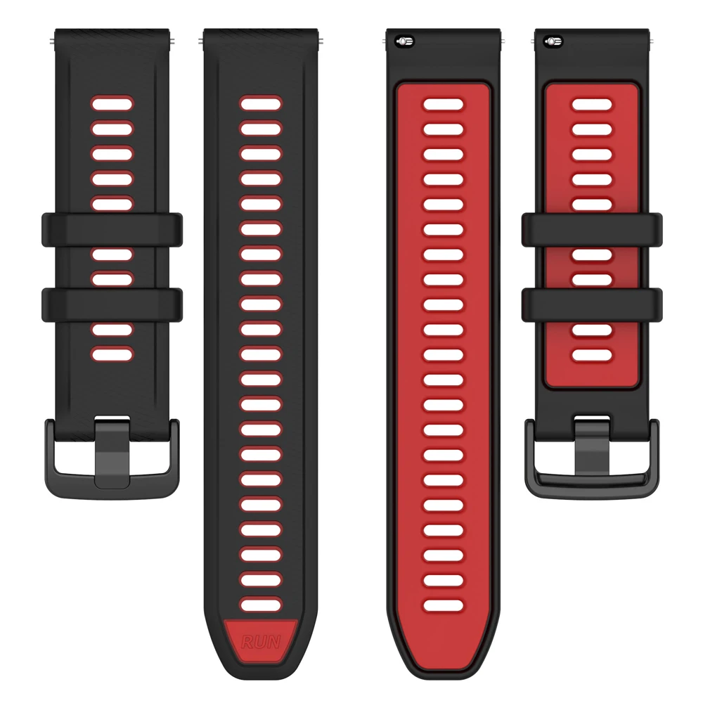 Sport Silicone Strap, 22mm Watch Band Replacement, Universal Fit Watch Bracelet