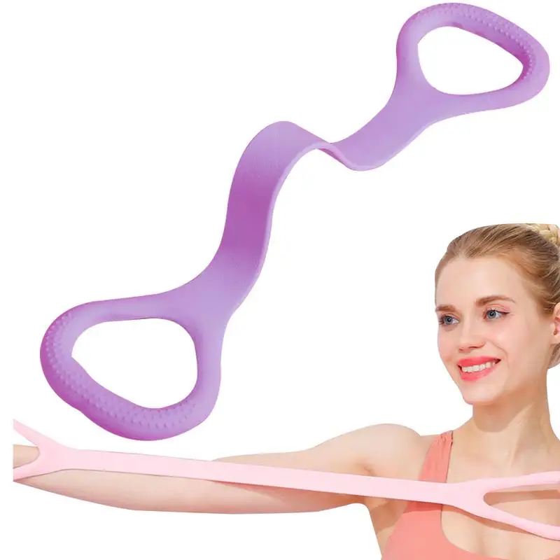 

Arm Stretch Bands Arm Exerciser Slip Resistant Durable Multipurpose Elastic Shoulder Hand 8 Shaped Stretcher Bands Home