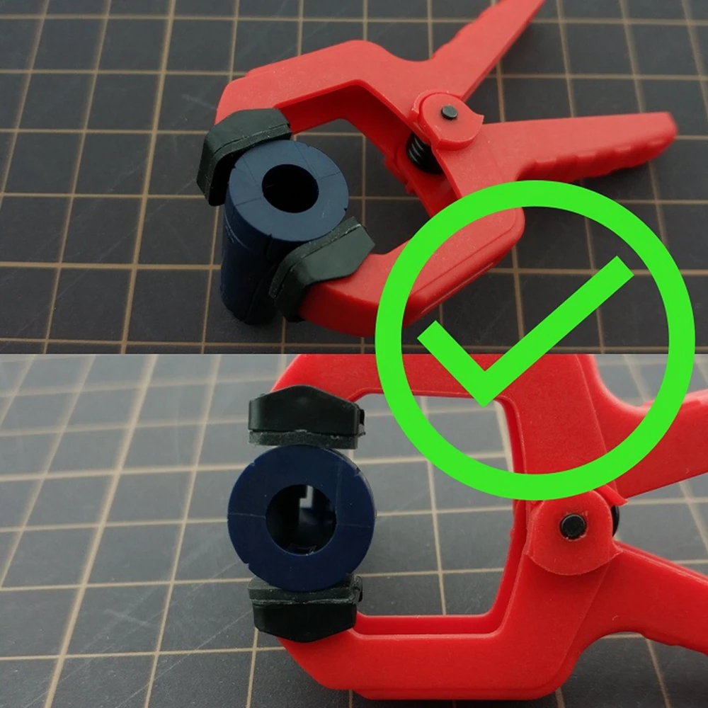 4/20pcs Seamless Auxiliary Clamps With Silicone Anti-Slip Pad Model Tools Kit Fit For Hobby Model Craft DIY Accessories